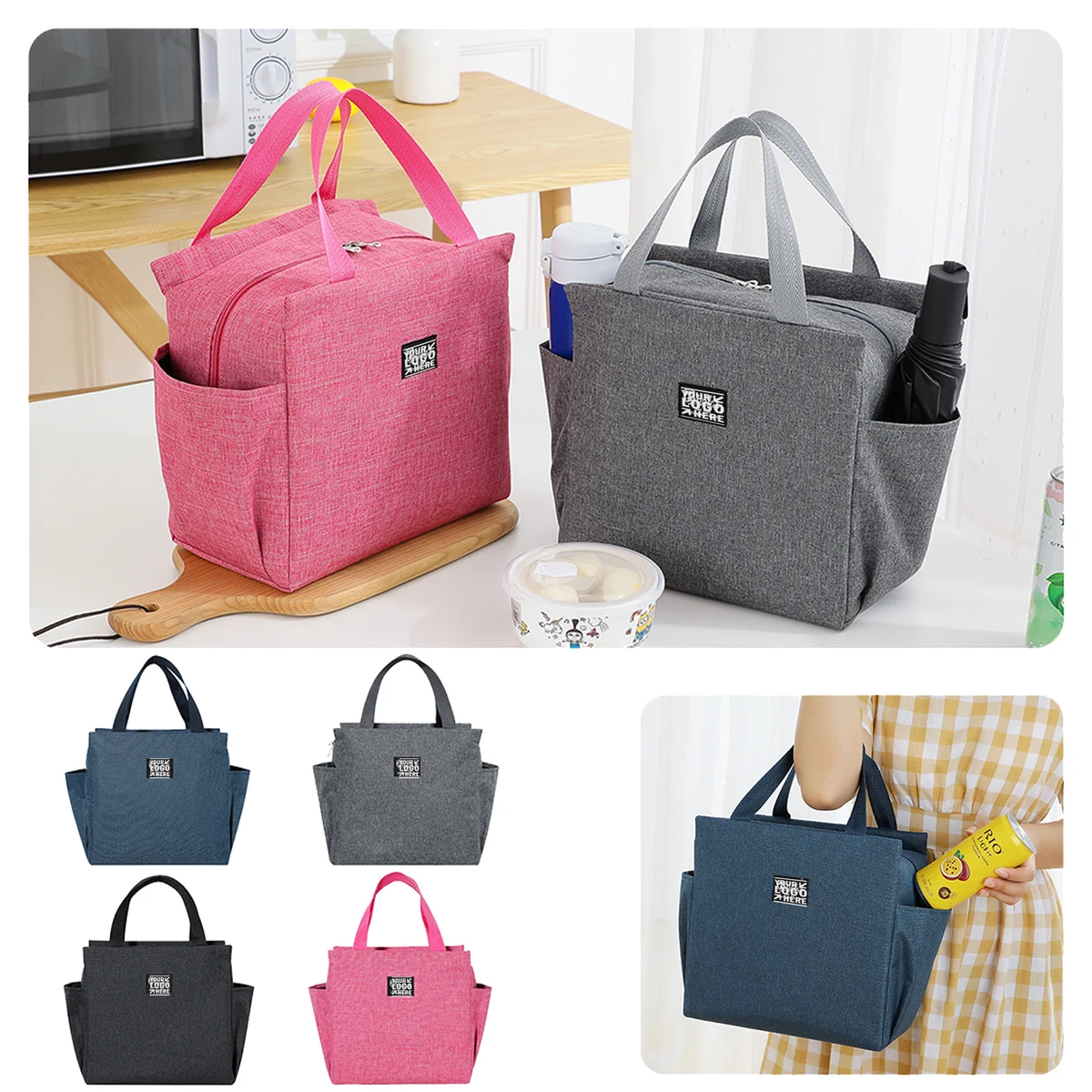 Lunch Box Storage Bag Work Insulation Bag 1