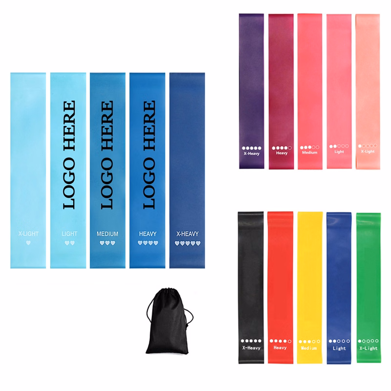 5-Piece TPE Fitness Band Set MOQ50 PCS