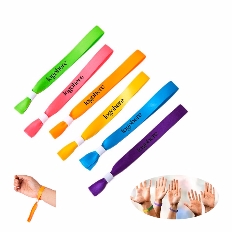 Customizable Disposable Polyester Wristband for Events