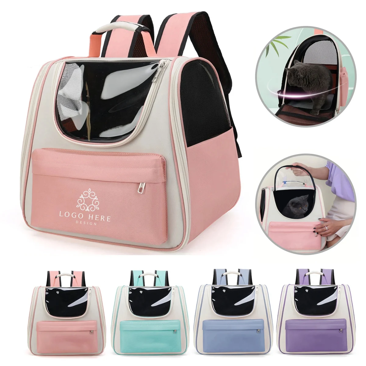 Custom Pet Carrier Backpack 1