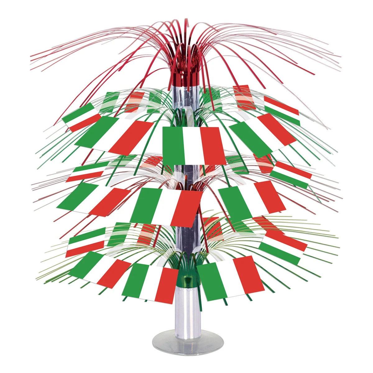 Italian Flag Cascade Centerpiece 1