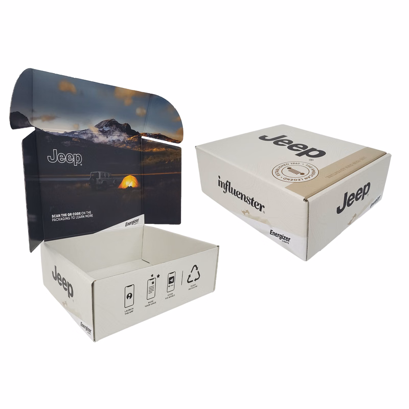 11" X 9" X 4" - E-Flute Outside Tuck Box