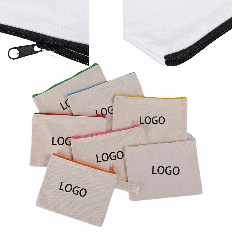 Multi-functional Canvas Pen & Makeup Pouch