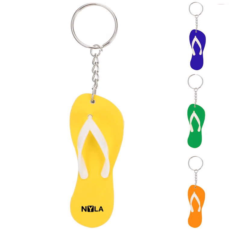 Slipper Shaped Keychain