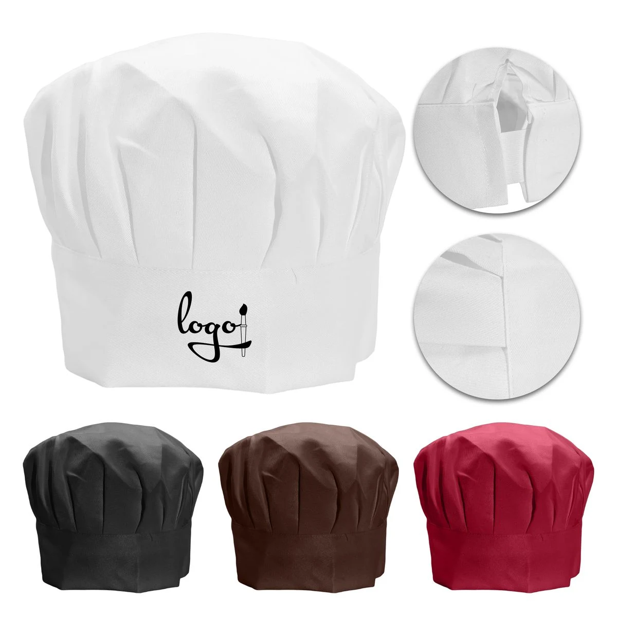 Adjustable Chef Hats Tube Sharp 1