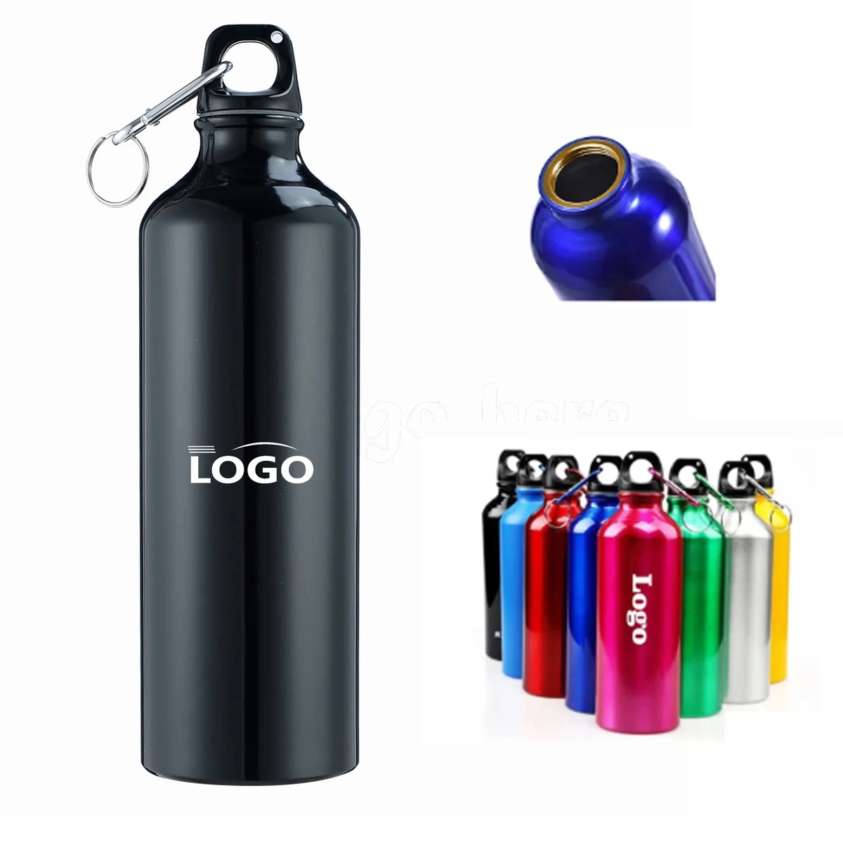 17oz Aluminum Water Bottle 1