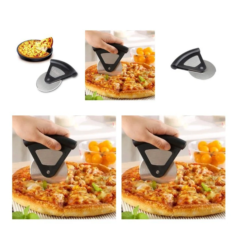 Handheld Stainless Steel Pizza Cutter Wheel 1