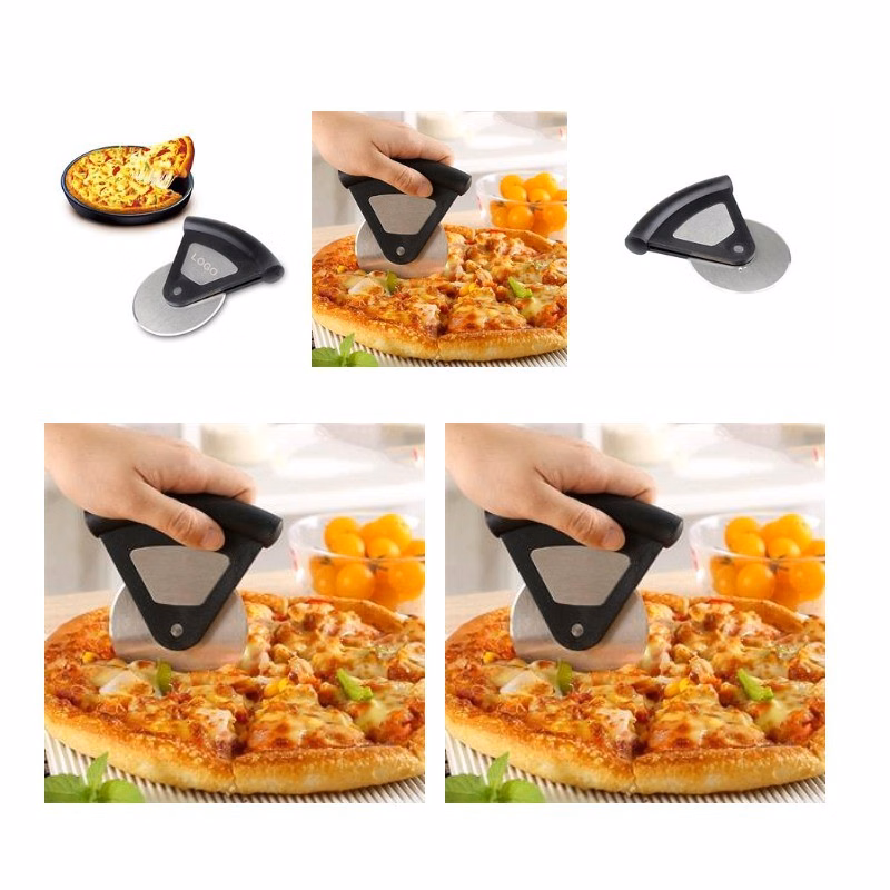 Handheld Stainless Steel Pizza Cutter Wheel