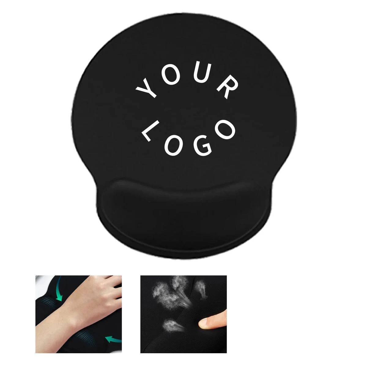Soft Memory Foam Mouse Pad with Waterproof Surface 1