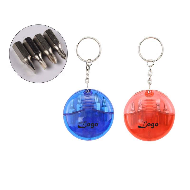 Simple Combination Screwdriver Keychain