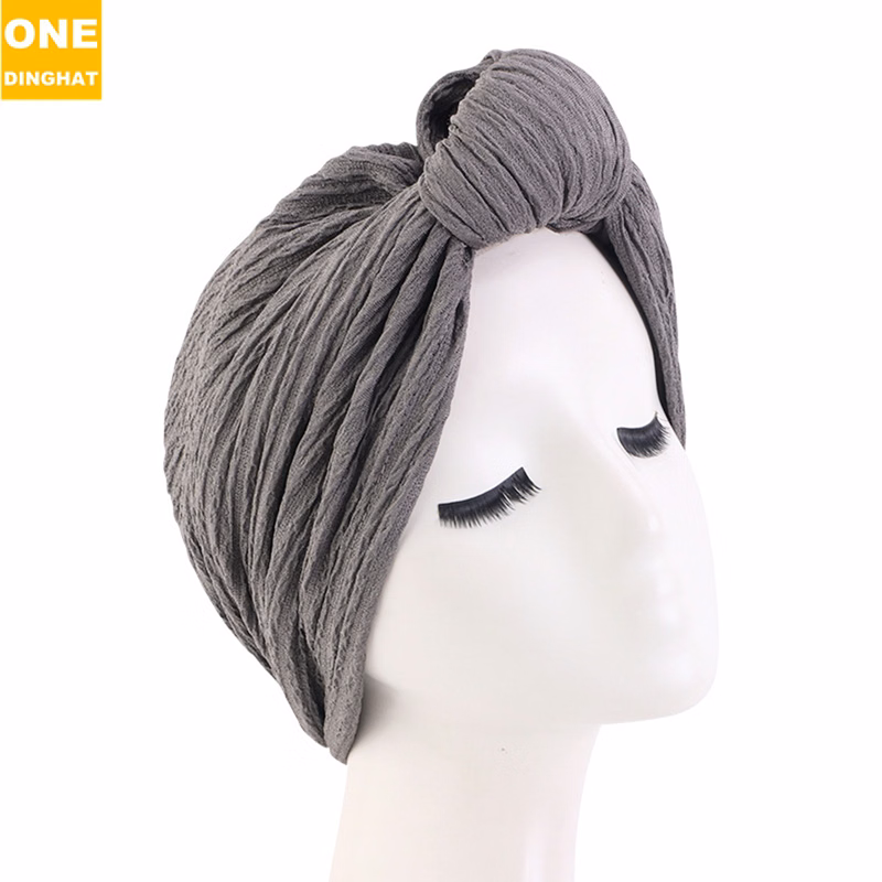Women African Turban Flower Knot Headwrap