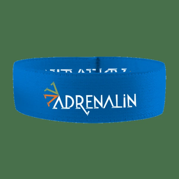 3/4" wide x 7" long Dye-Sublimated Stretchy Elastic Bracelet 1