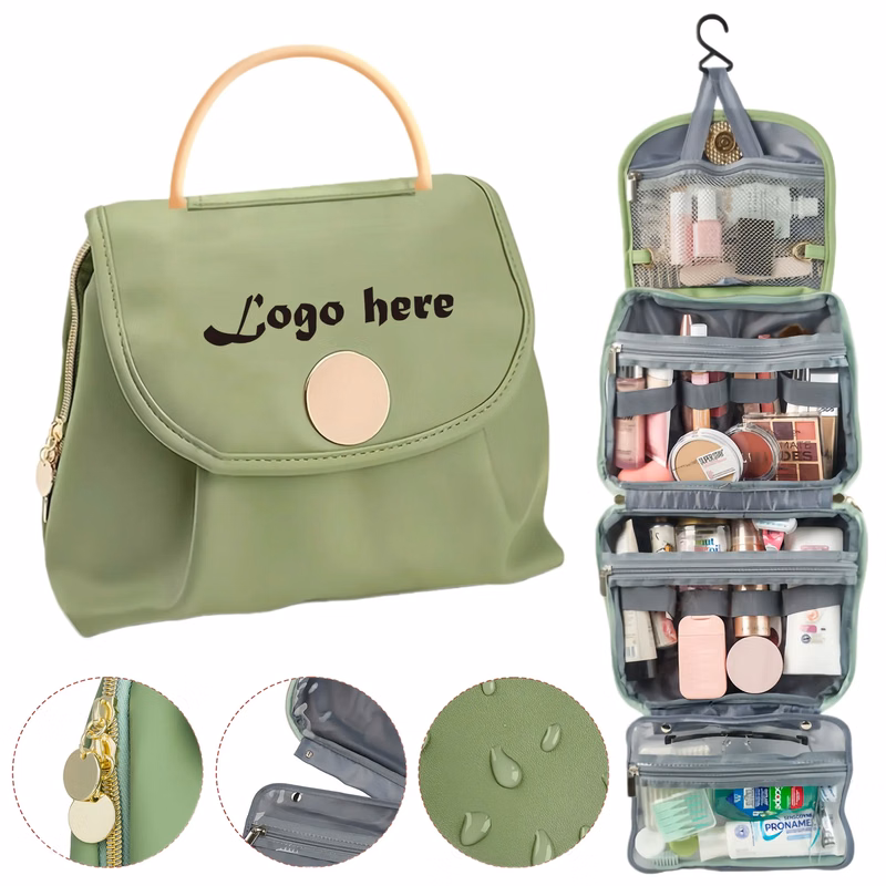 Multi-Functional Waterproof Hanging Toiletry Cosmetic Bag