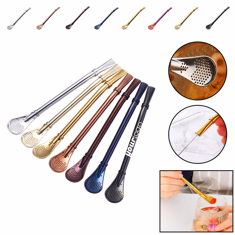Spoon Straws with Brush