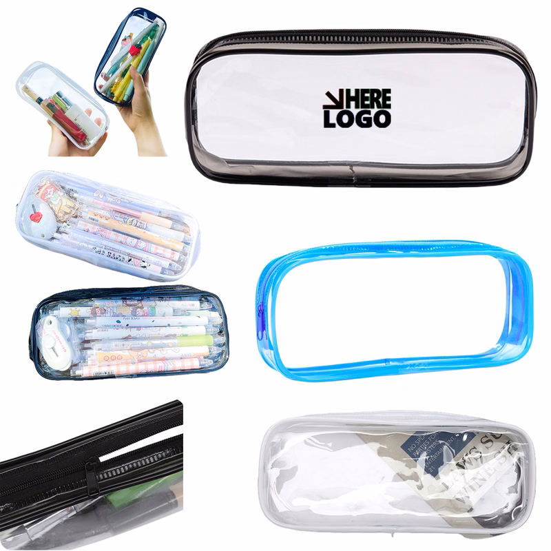 PVC Clear Pencil Case Bag