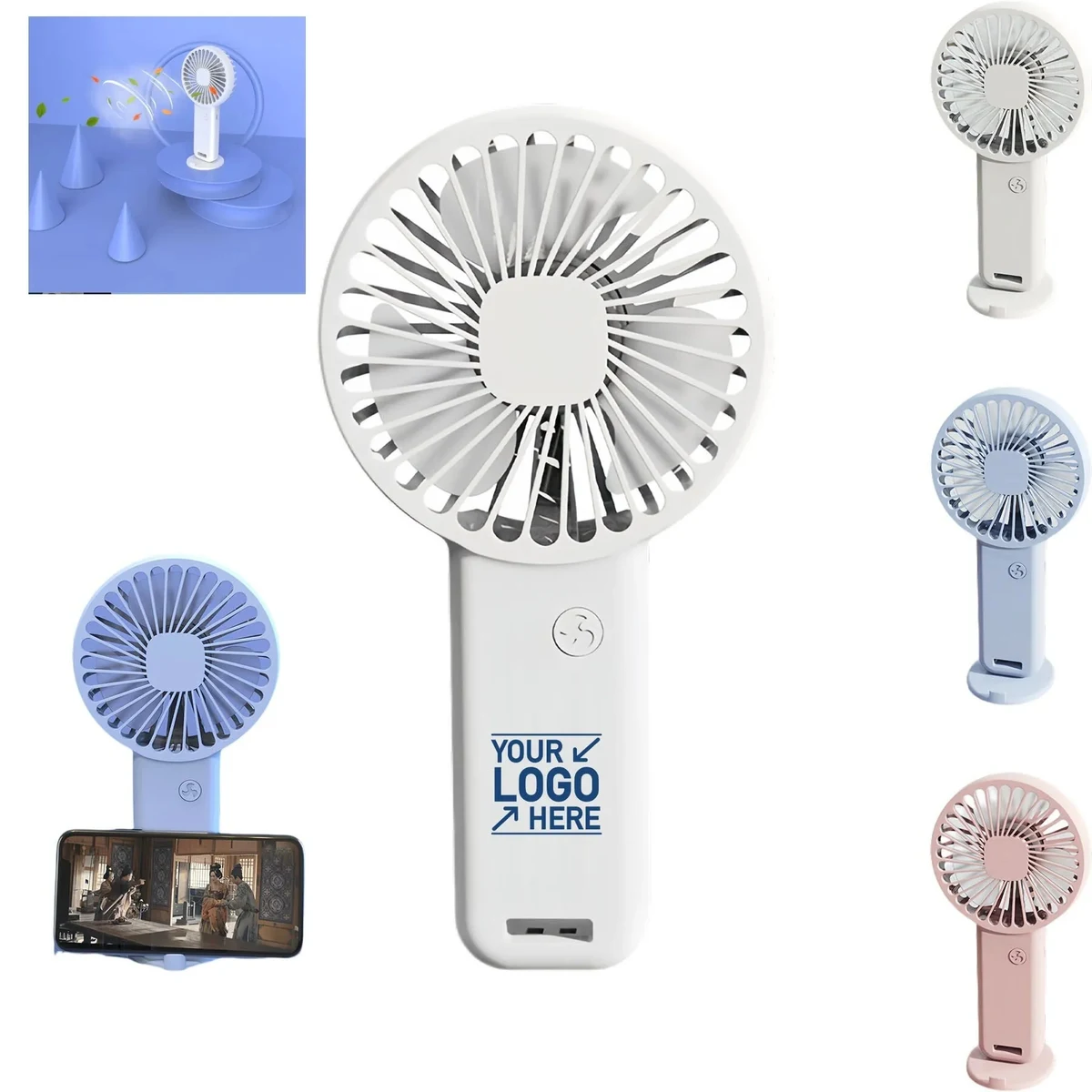 Mini Usb Rechargeable Handheld Fan 1