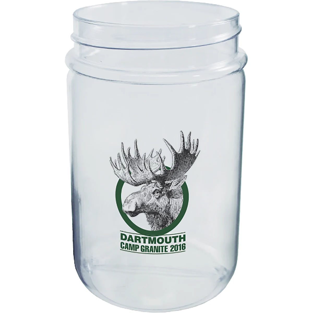 12oz 16oz Break Resistant Round PVC Mason Jar 1