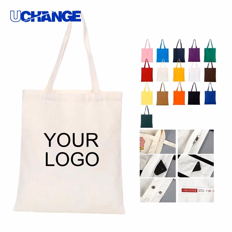Polyester Cotton Tote Bag 16.54 x 13.78 Inch