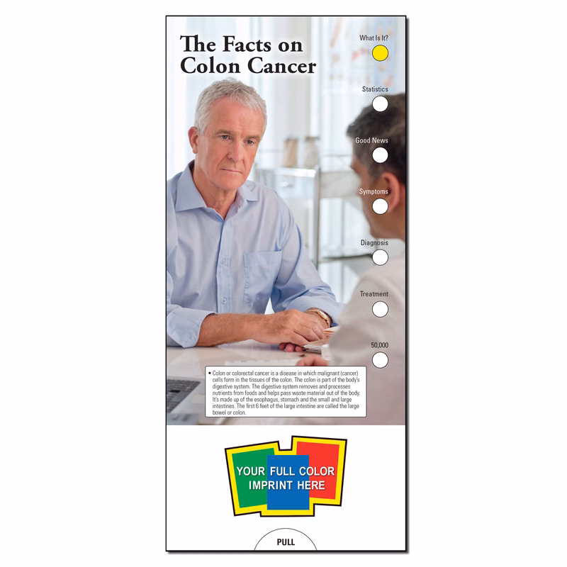 SLIDE CHART - The Facts on Colon Cancer Slide Chart