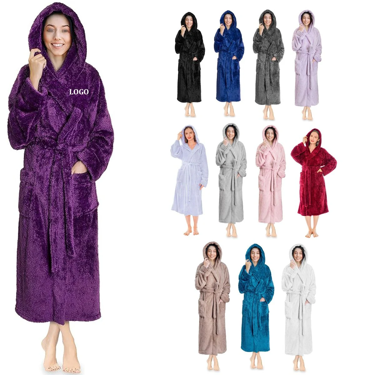 Shaggy Bathrobe 1