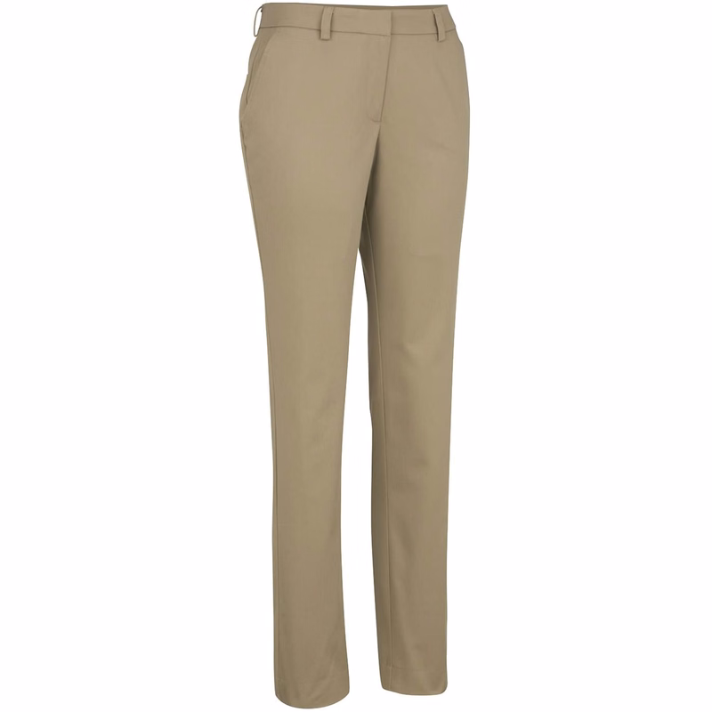 Ladies Slim Chino Flat Front Pant