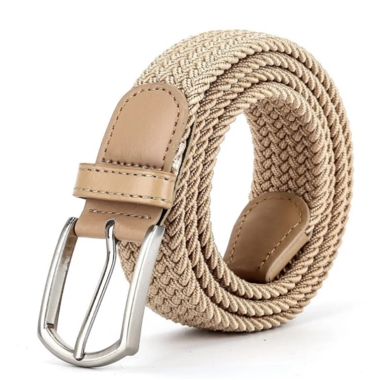 Elastic Braided Belt, Enduring Stretch Woven Belt 1