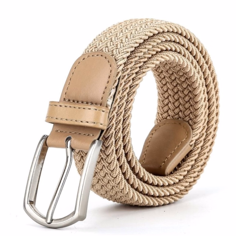 Elastic Braided Belt, Enduring Stretch Woven Belt