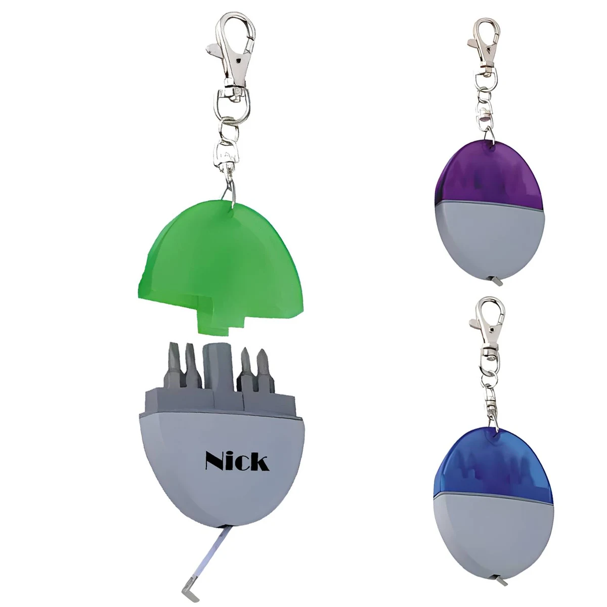 Mini Portable Tape Measure with Keychain 1
