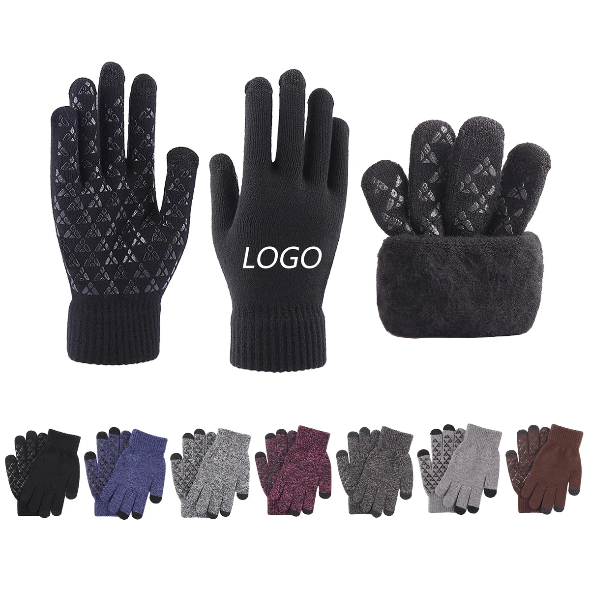 Acrylic Touch Screen Gloves MOQ 50PCS 1