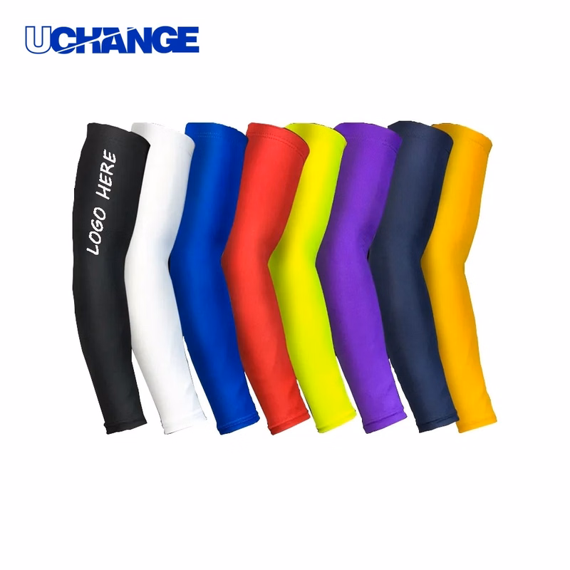 Sports Arm Sleeve With Anti-slip Rubber Strip for Training and Outdoor Use