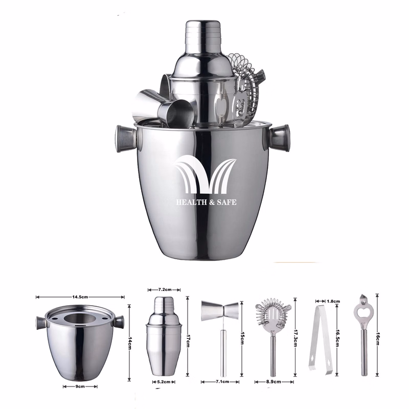 Steel Hand Lemon Tea Cocktail Tool Full Set