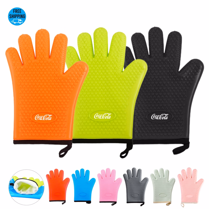 Heat Resistant Silicone Oven Glove - OCEAN