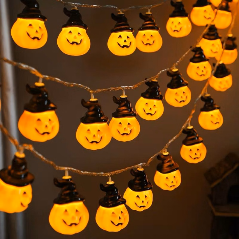 Led Halloween Decorative Ghost Festival String Lights
