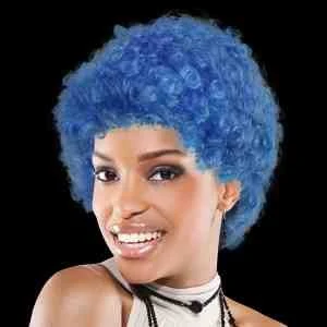 Blue Spirit Cheering Costume Wig 1