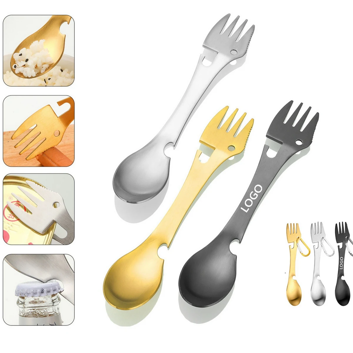 5-in-1 Camping Sporks 1