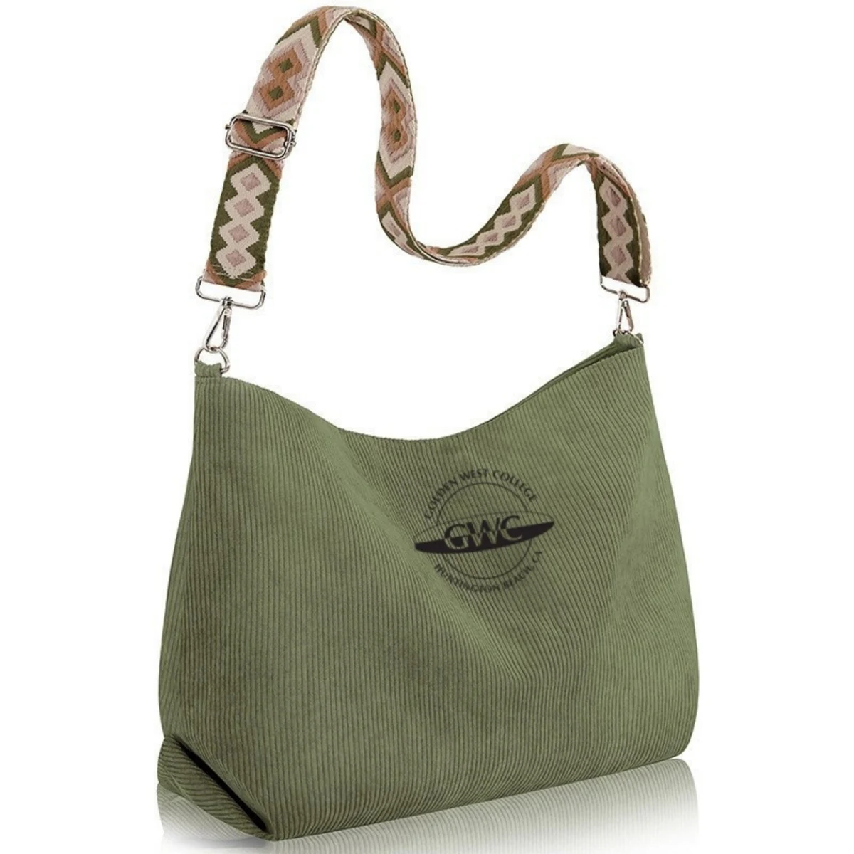 Corduroy Crossbody Bag 1