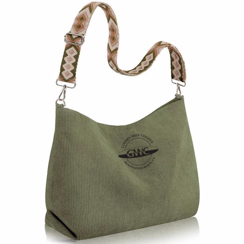 Corduroy Crossbody Bag