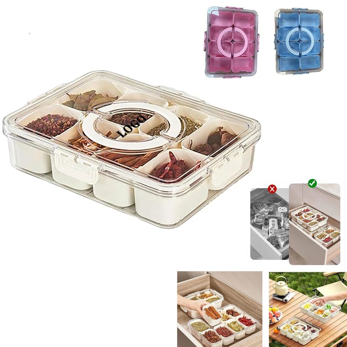 Food Box with Transparent Lid 1
