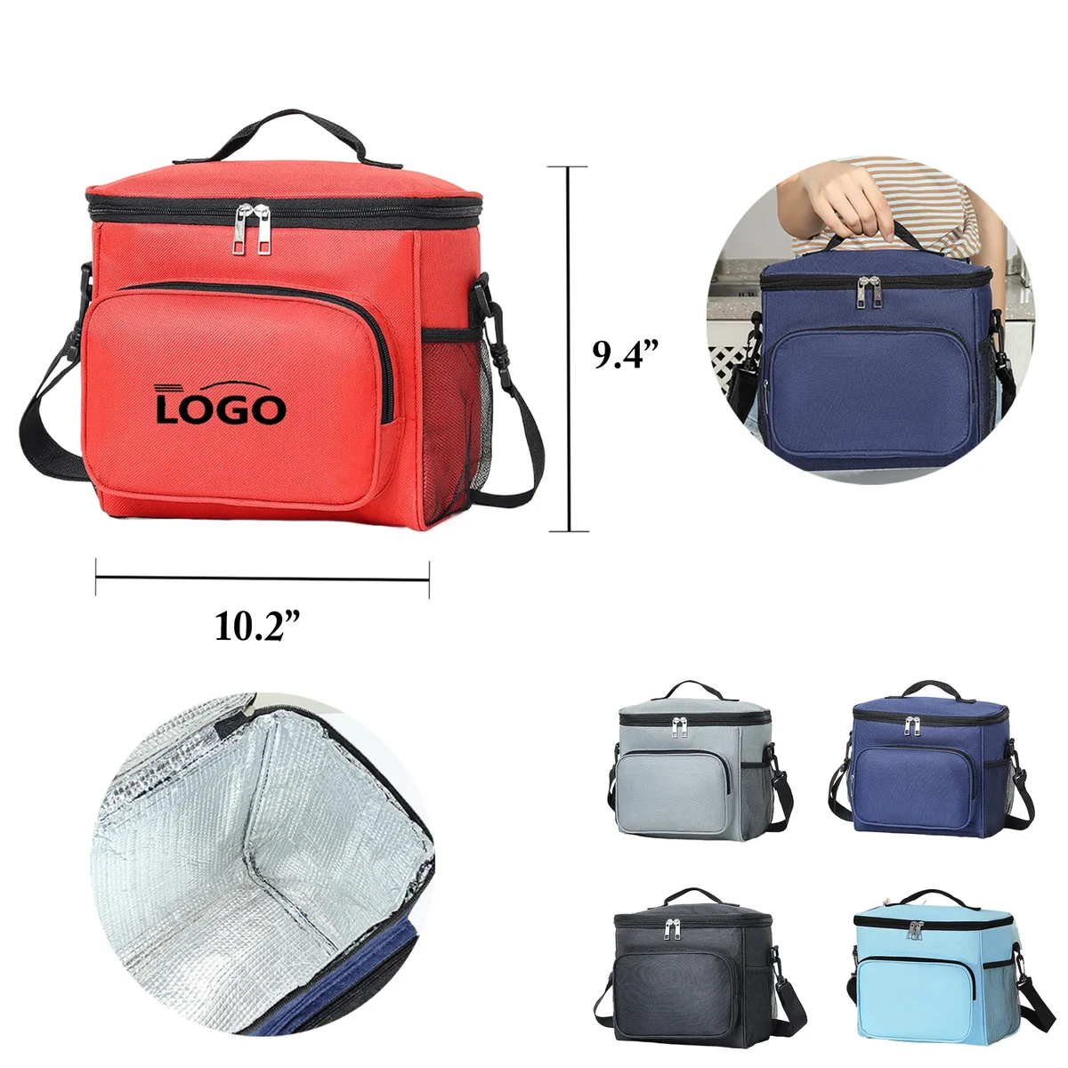 MOQ50 Insulated Picnic Lunch Bag 1