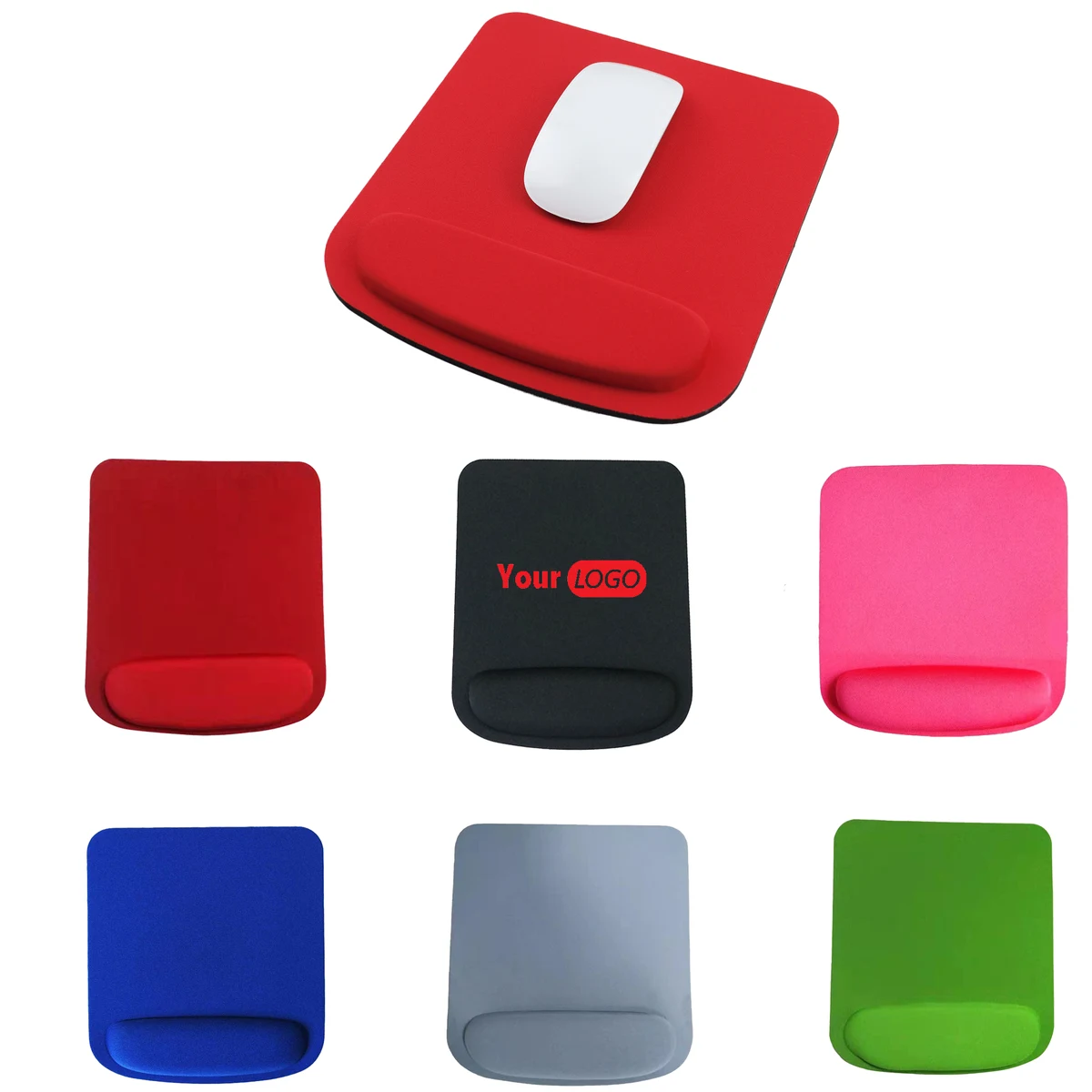 Colored Sponge Wrist Support Mouse Pad Rest 1