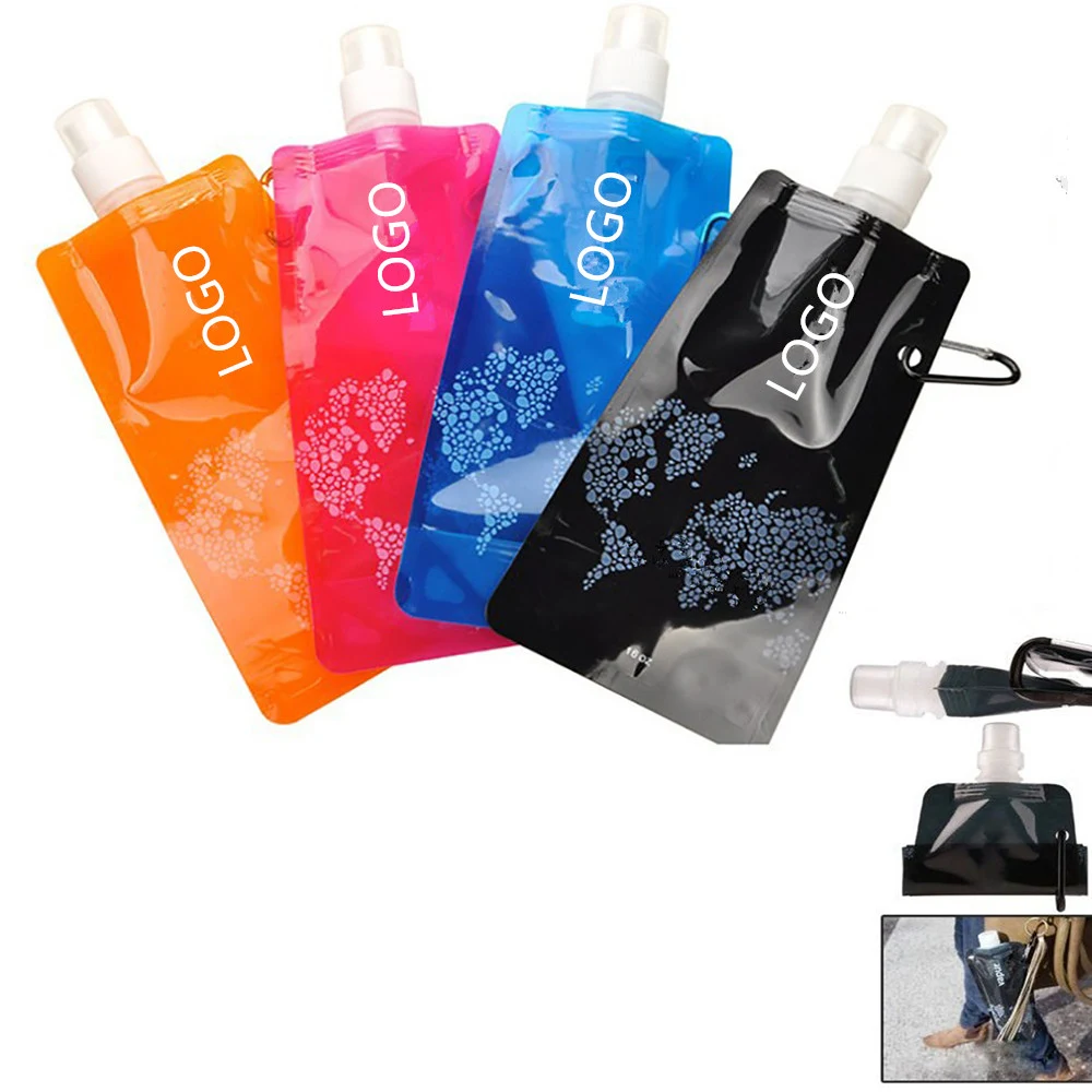 16oz Foldable Water Bag 1