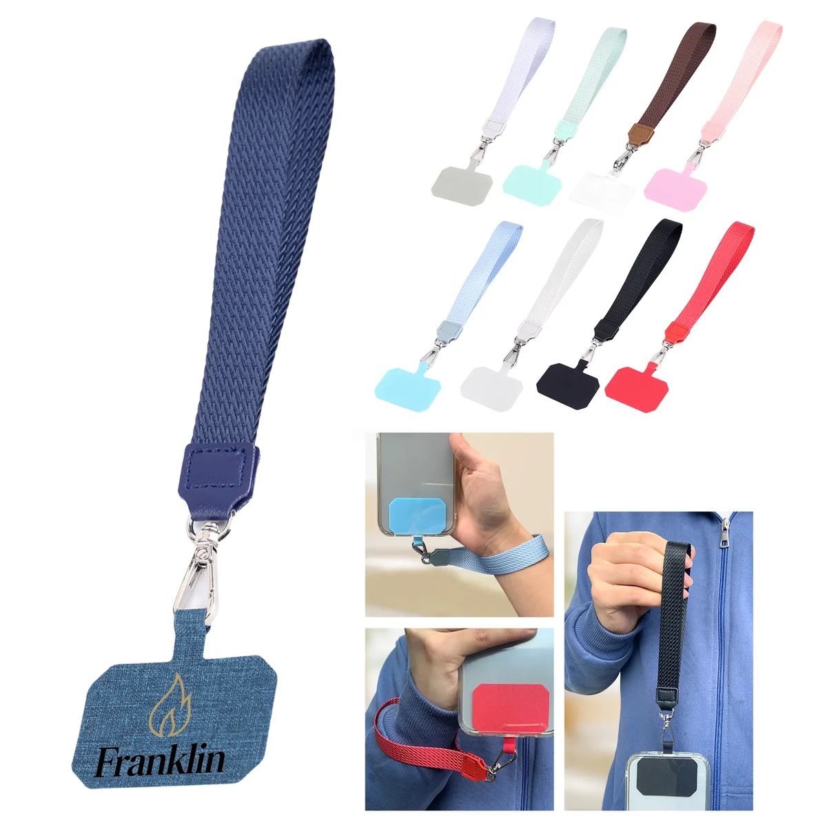 Nylon Wrist Strap Phone Holder 1