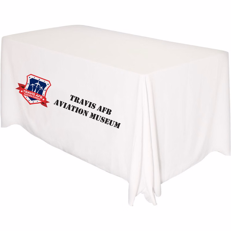 Draped 4 ft. Table Throw