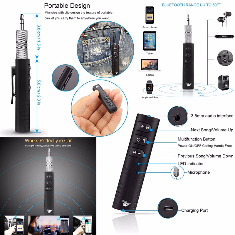 Car Bluetooth Adapter Receiver