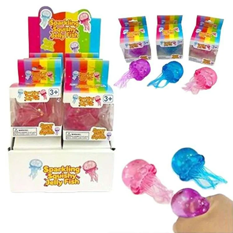 Sparkling Squishy Jellyfish - Assorted 1
