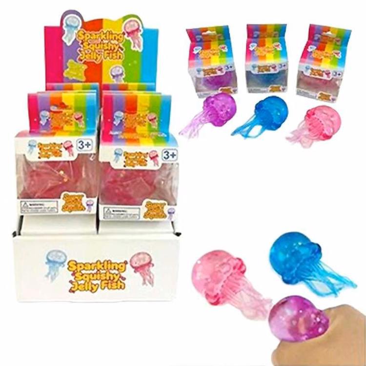 Sparkling Squishy Jellyfish - Assorted