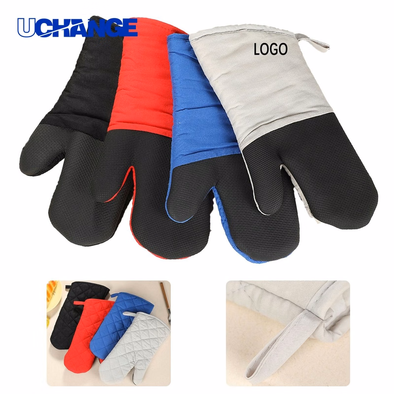Cotton Neoprene Oven Mitt Heat Resistant Baking Glove