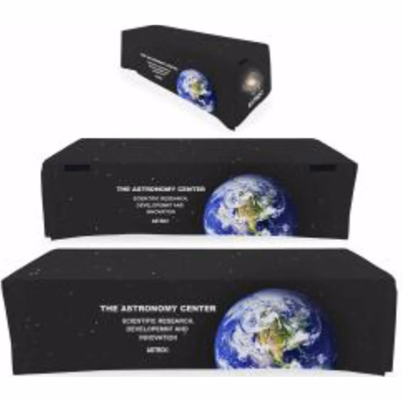 Sublimated Convertible Table Cloth (Converts from 8' to 6')