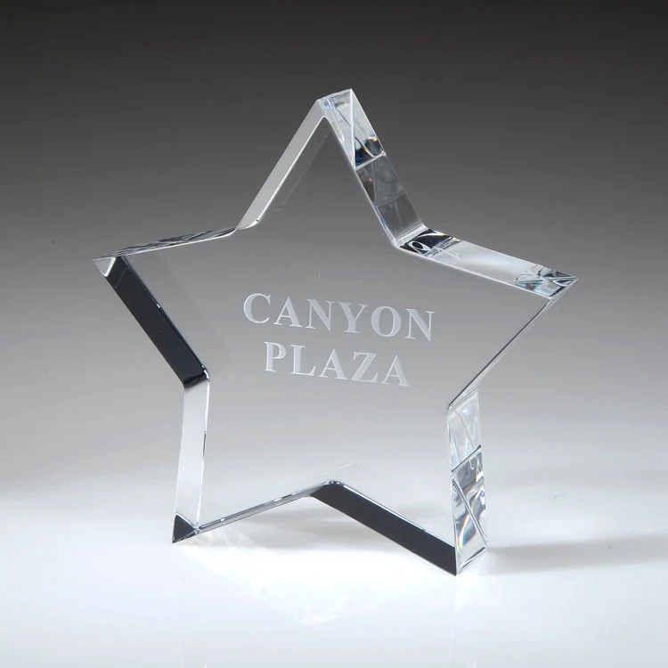 4-1/2" Star Paperweight 1