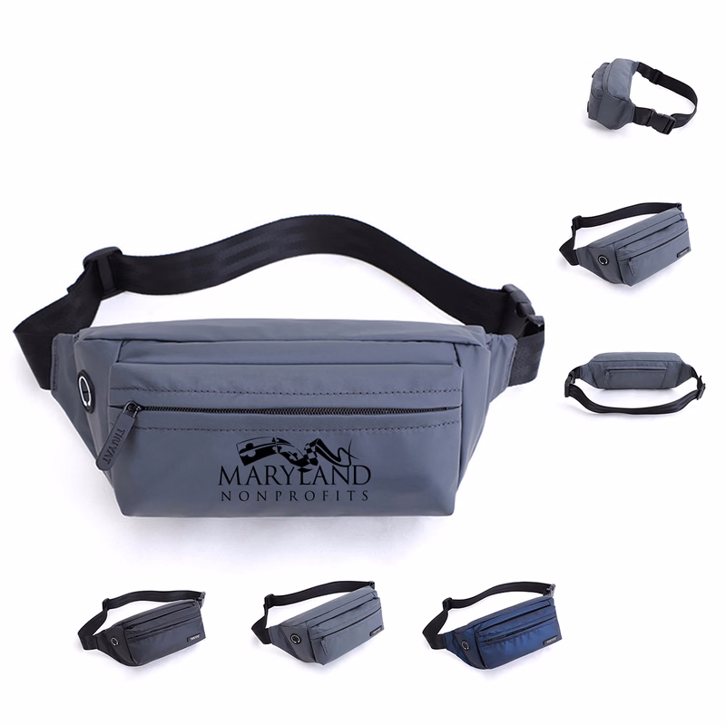 Waterproof Zippered Fannny Pack